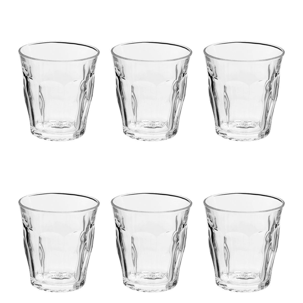 Duralex Picardie Tumbler 20 Cl - 6 Stuks - Glazen.nl