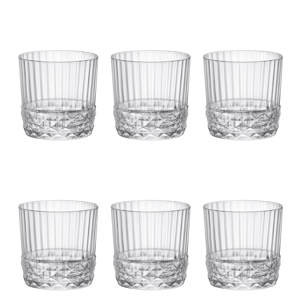 Bormioli Rocco America'20S Tumbler 37 Cl - 6 Stuks - Glazen.nl