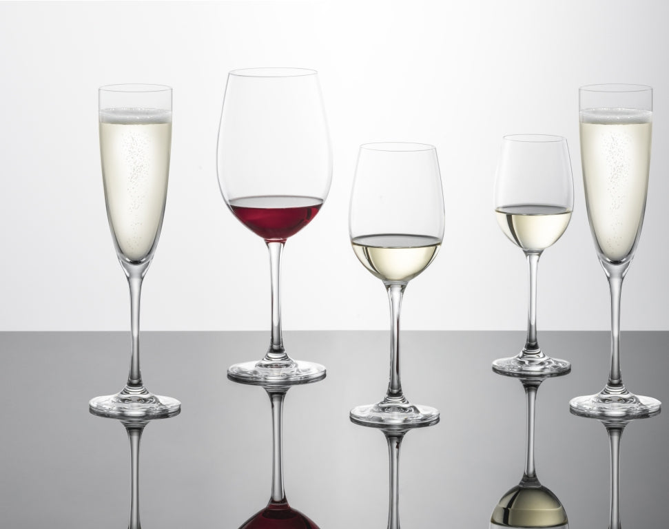 Kieliszki do szampana Schott Zwiesel Classico 21 cl z punktem musującym – 6 sztuk