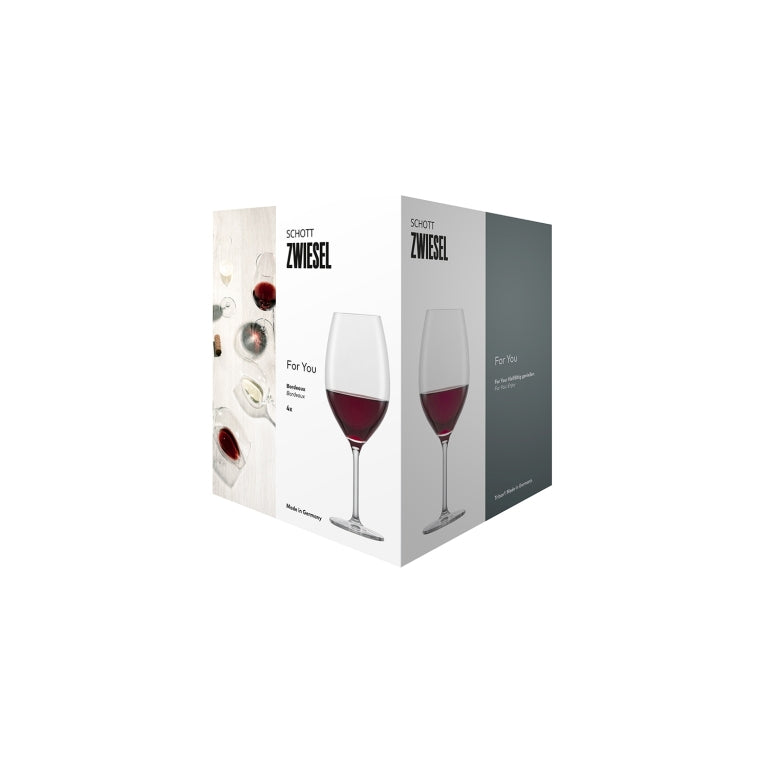 Schott Zwiesel For You czerwone kieliszki do wina 60,6 cl – 4 sztuki