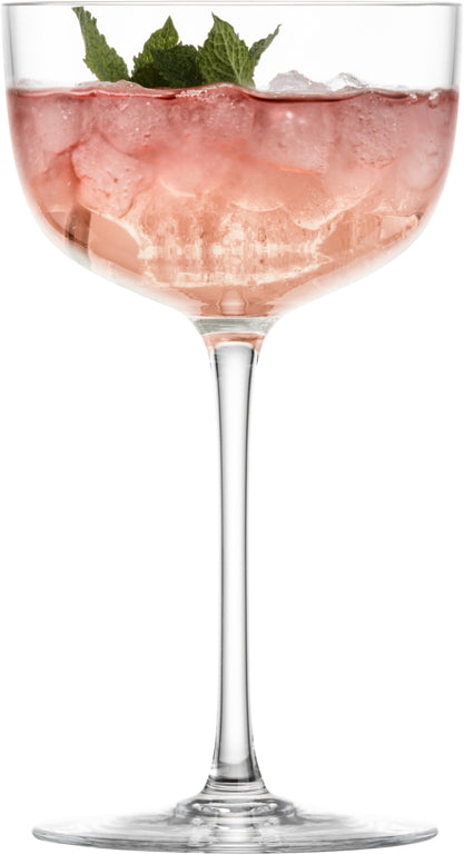 Zwiesel Glas Tone kieliszek koktajlowy coupe mały 17 cl z punktem do musowania – 4 sztuki