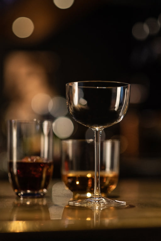 Zwiesel Glas Tone kieliszek koktajlowy coupe mały 17 cl z punktem do musowania – 4 sztuki