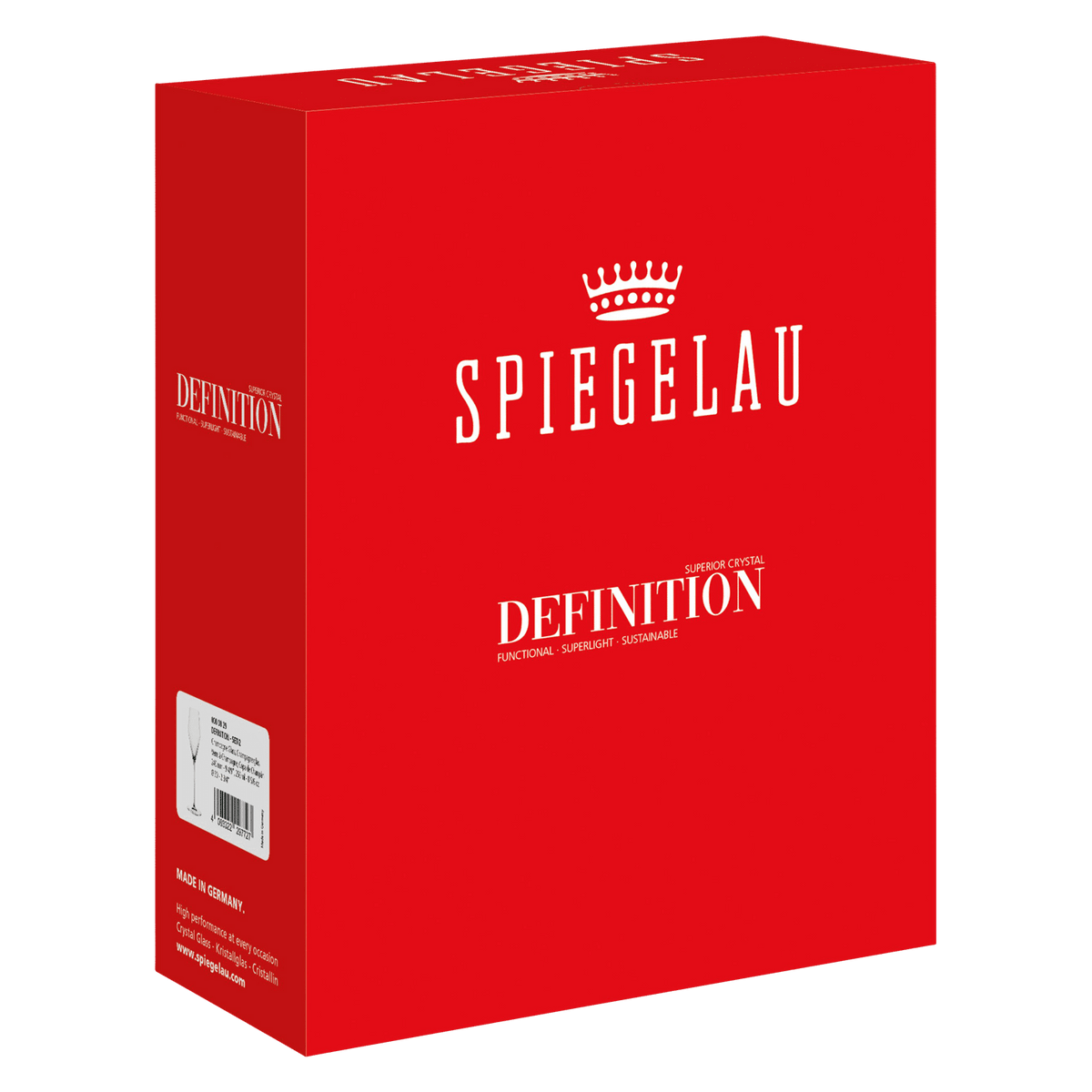 Spiegelau Definition Champagneglas / Flute 25 Cl - 6 Stuks - Glazen.nl