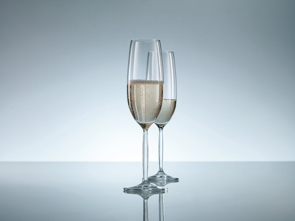Schott Zwiesel Diva kieliszki do szampana 22 cl z punktem musującym – 6 sztuk