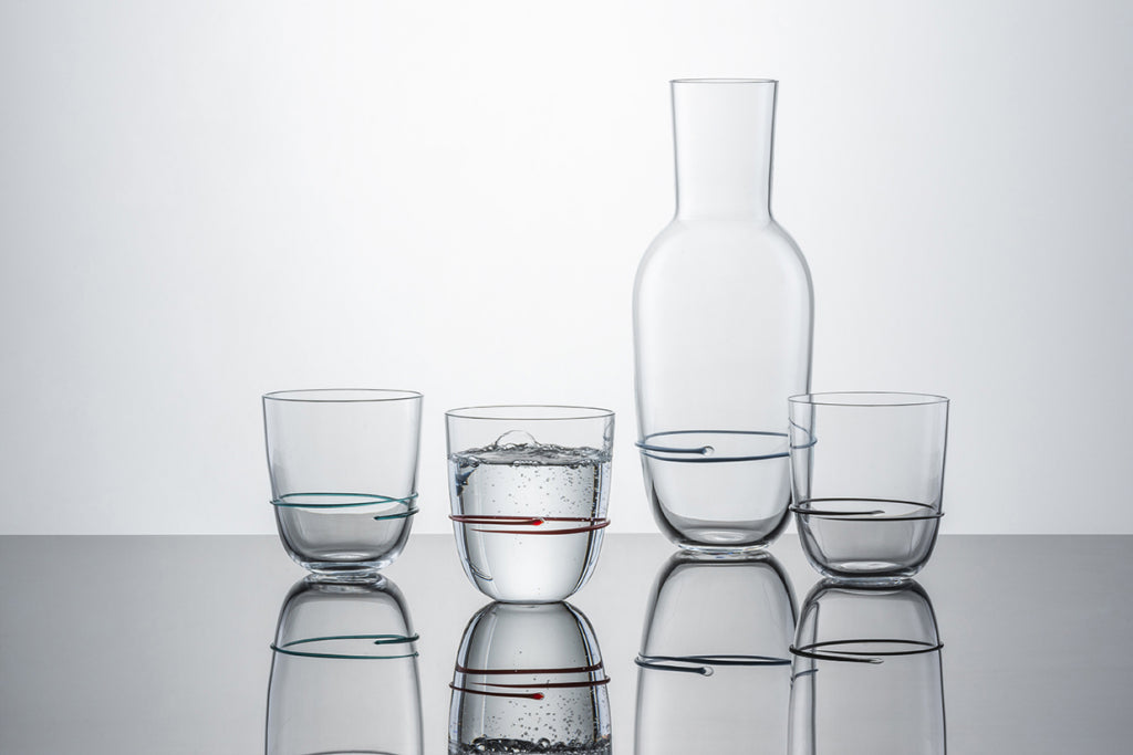 Karafka Zwiesel Glas Aura 75 cl, niebieska