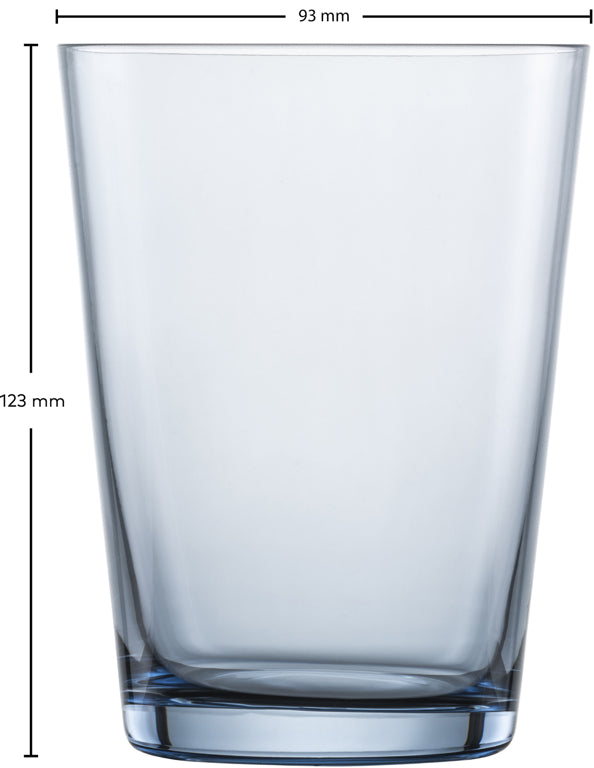 Zwiesel Glas Together szklanki do wody 54,8 cl niebieskie – 4 sztuki