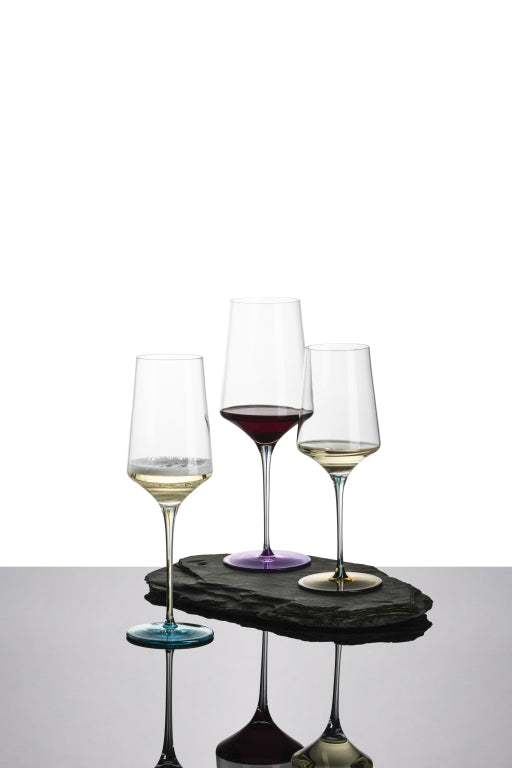 Zwiesel Glas Ink Białe kieliszki do wina 40,7 cl w kolorze ochrowym