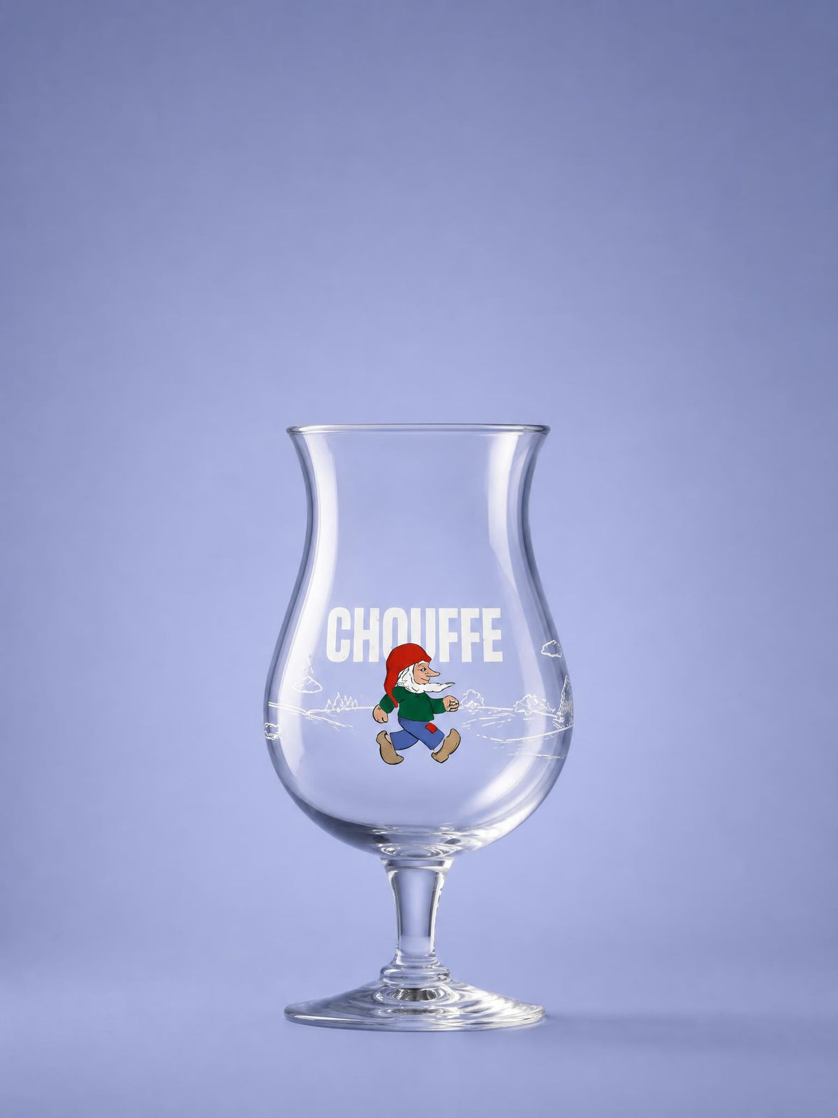 La Chouffe Bierglas 33 Cl - Giftbox - Glazen.nl