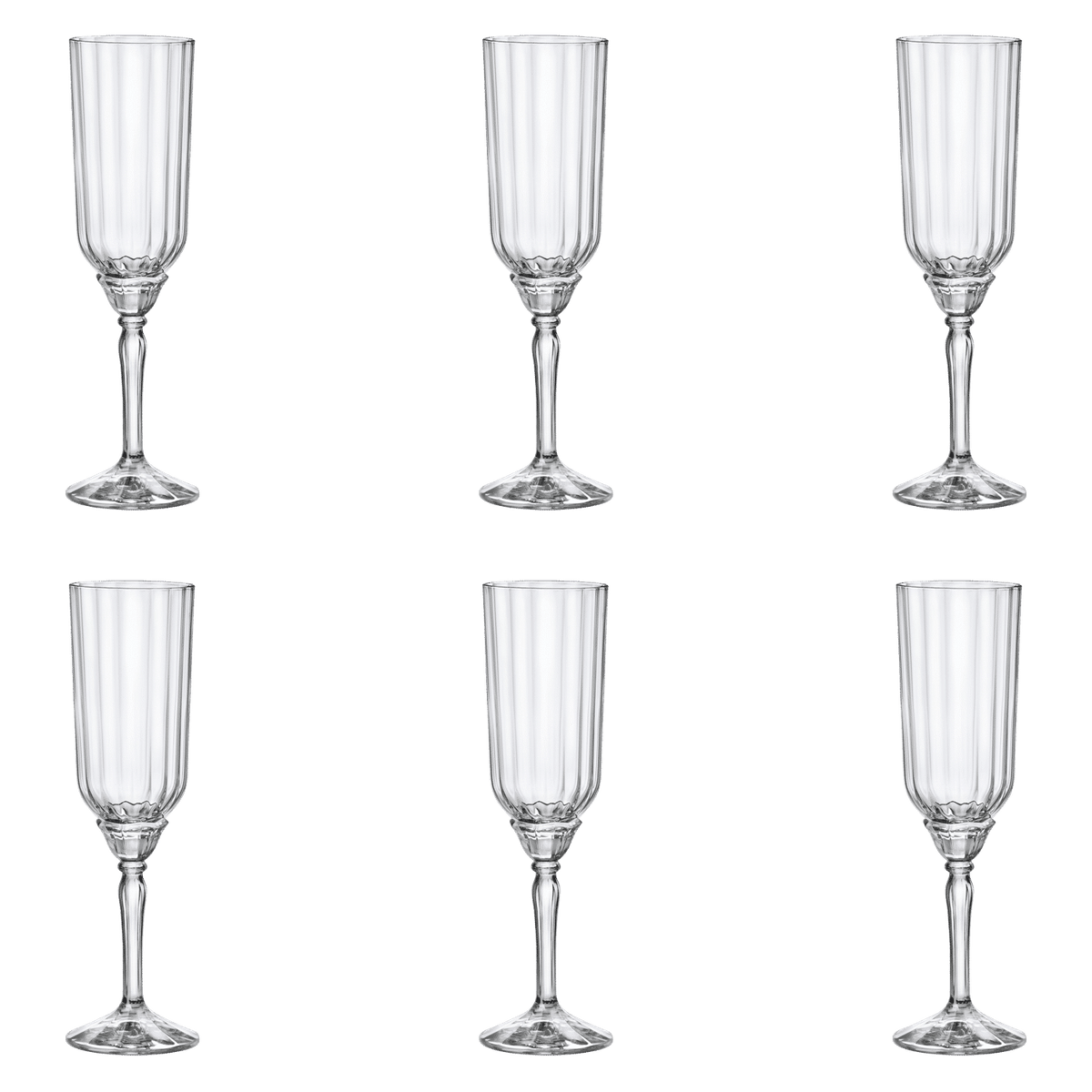 Bormioli Rocco Florian Kir Royal Champagneglas / Flute 21 Cl - 6 Stuks - Glazen.nl