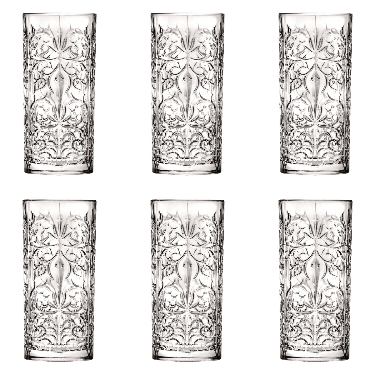 RCR Tattoo Longdrinkglas 37 Cl - 6 Stuks - Glazen.nl