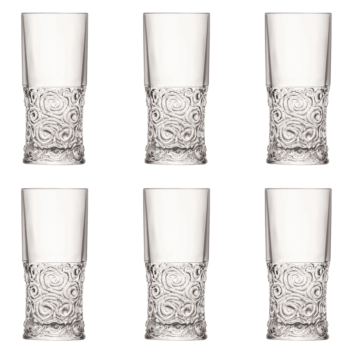 RCR Sound Longdrink 35 Cl Soul - 6 Stuks - Glazen.nl