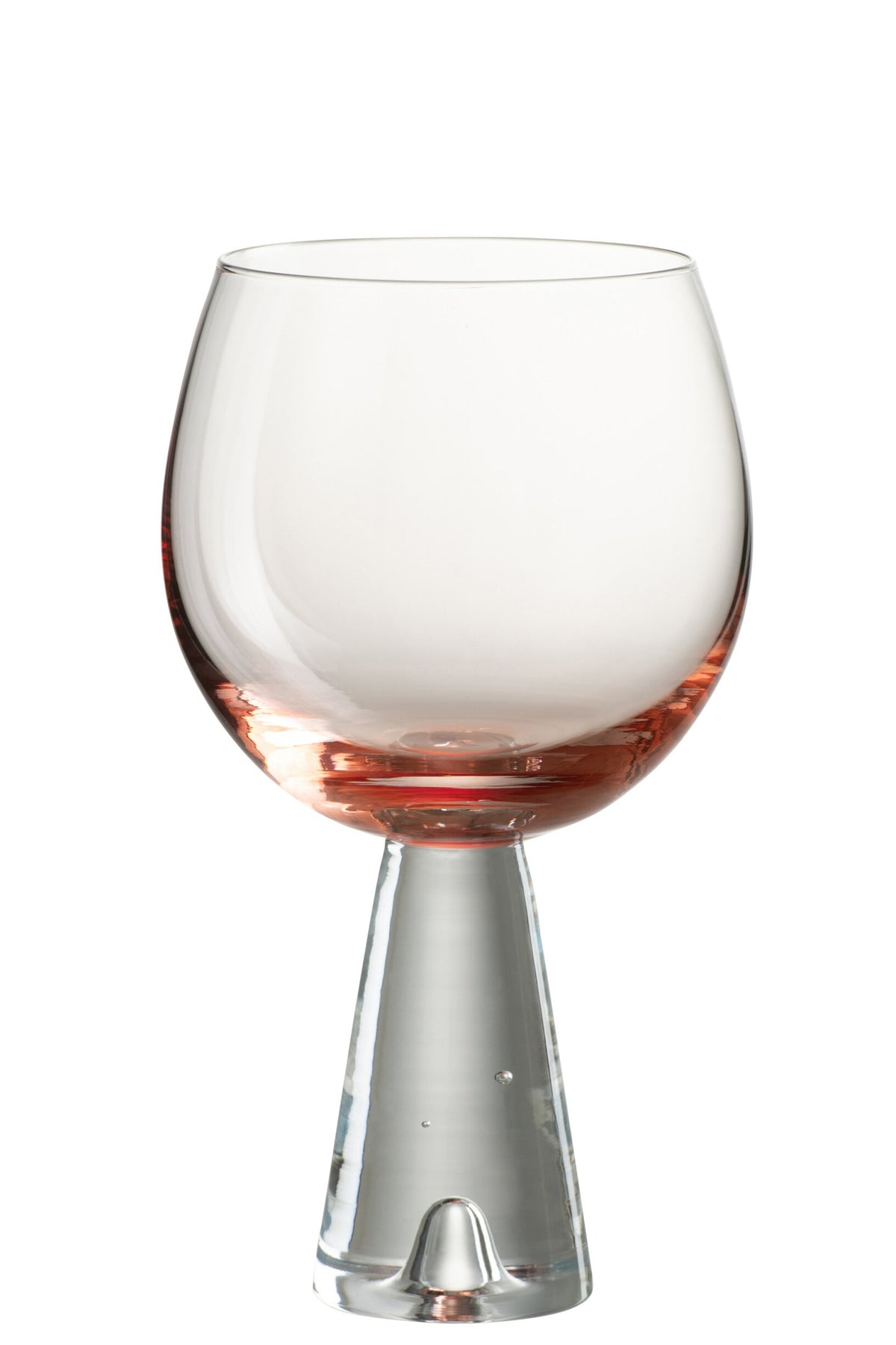 J-Line Dean kieliszek do wina 47,5 cl przezroczysty/pomarańczowy