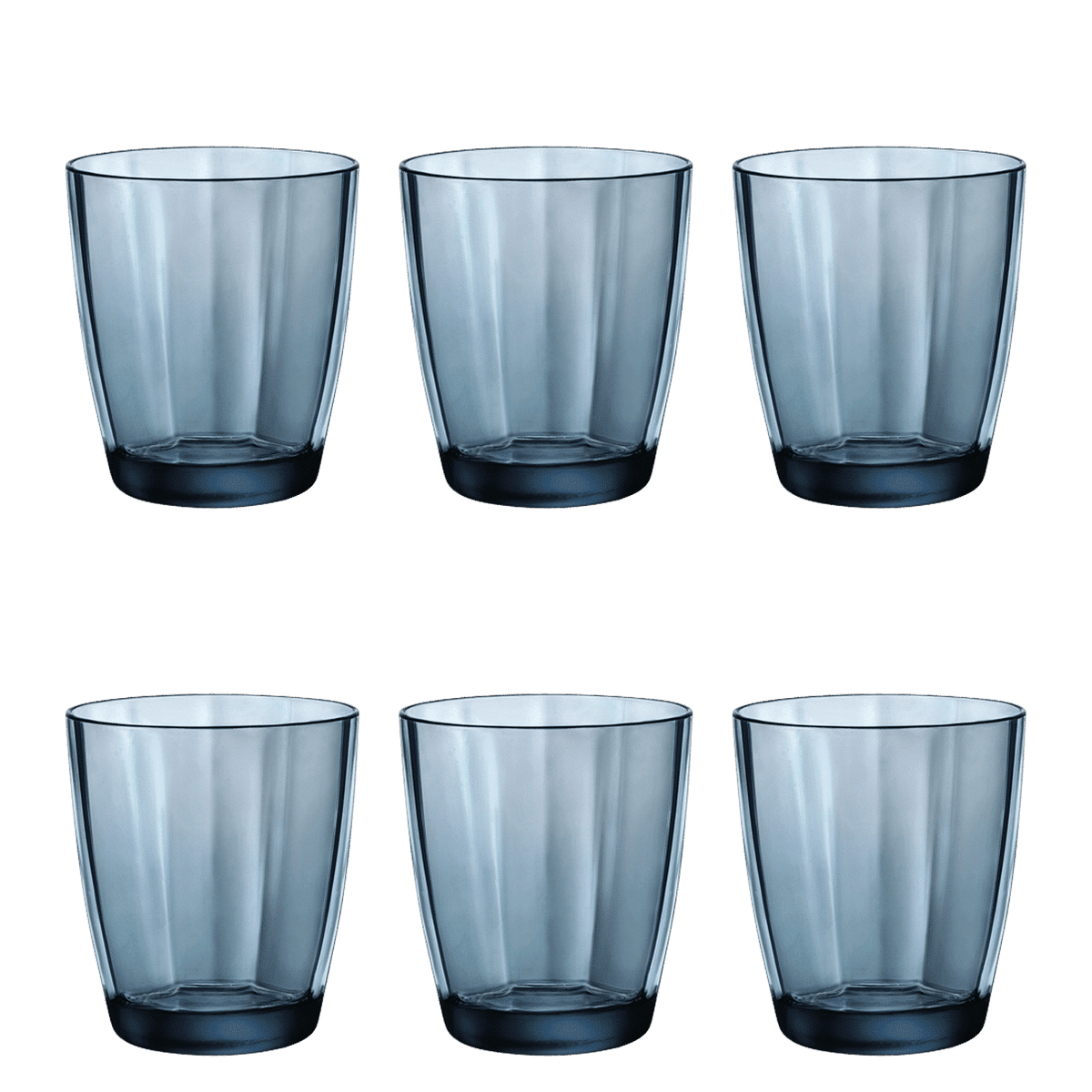 Bormioli Rocco Pulsar Tumbler 30 Cl Blauw - 6 Stuks - Glazen.nl