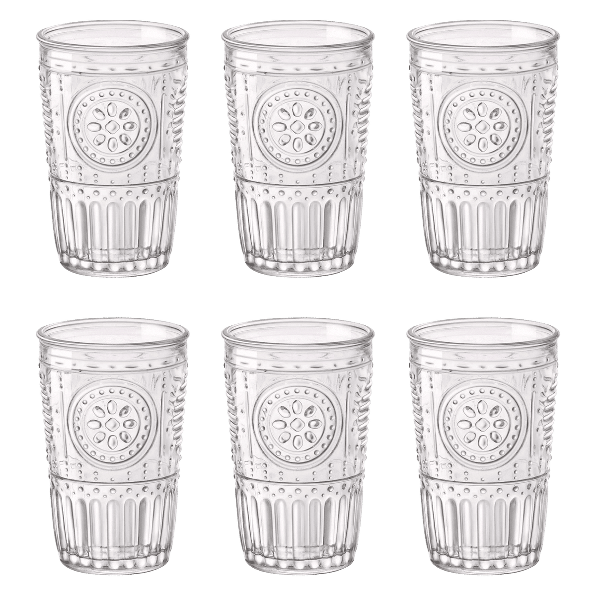 Bormioli Rocco Romantic Longdrinkglas 32,5 Cl - 6 Stuks - Glazen.nl