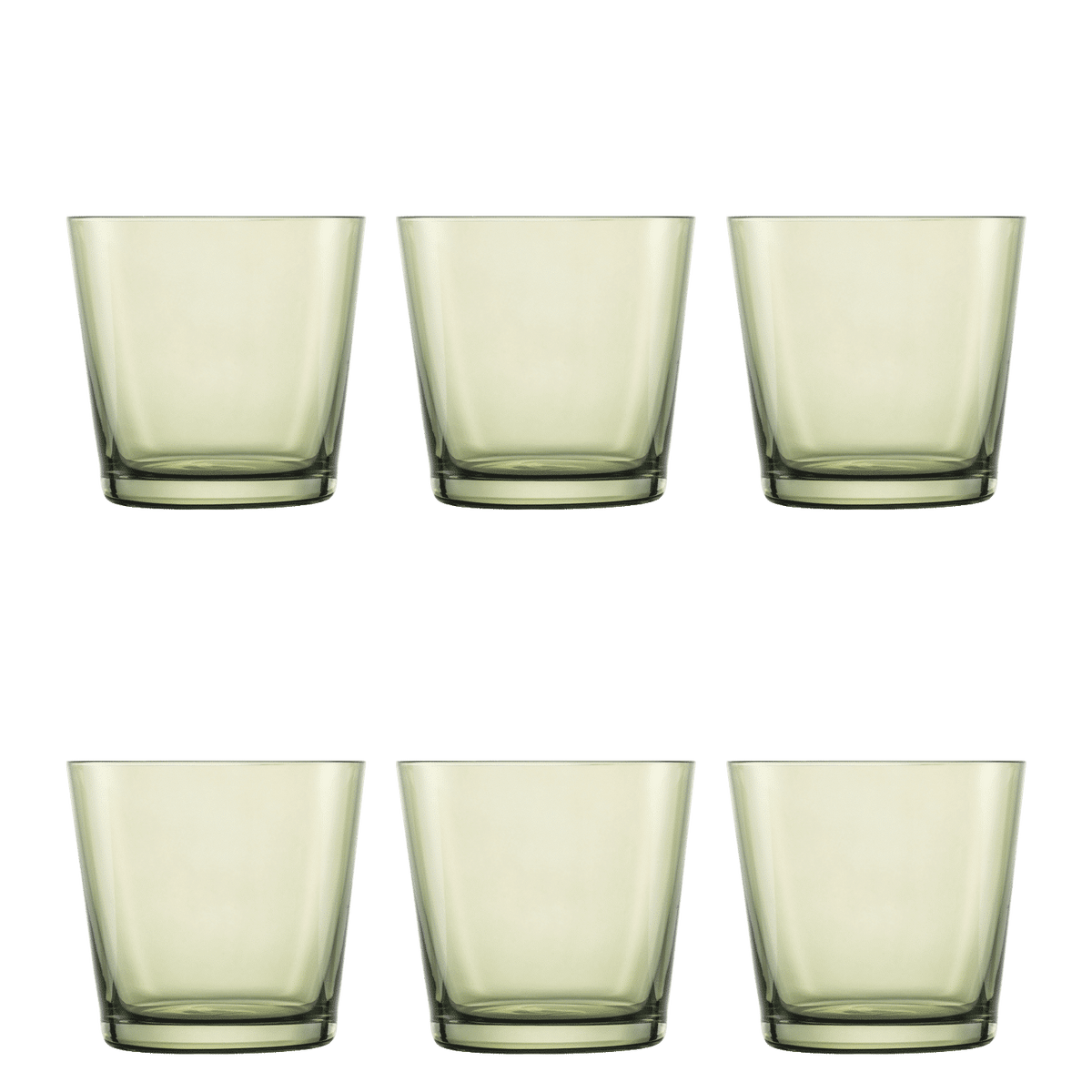 Zwiesel Glas Sonido Waterglas 36,7 cl Groen - 6 Stuks - Glazen.nl