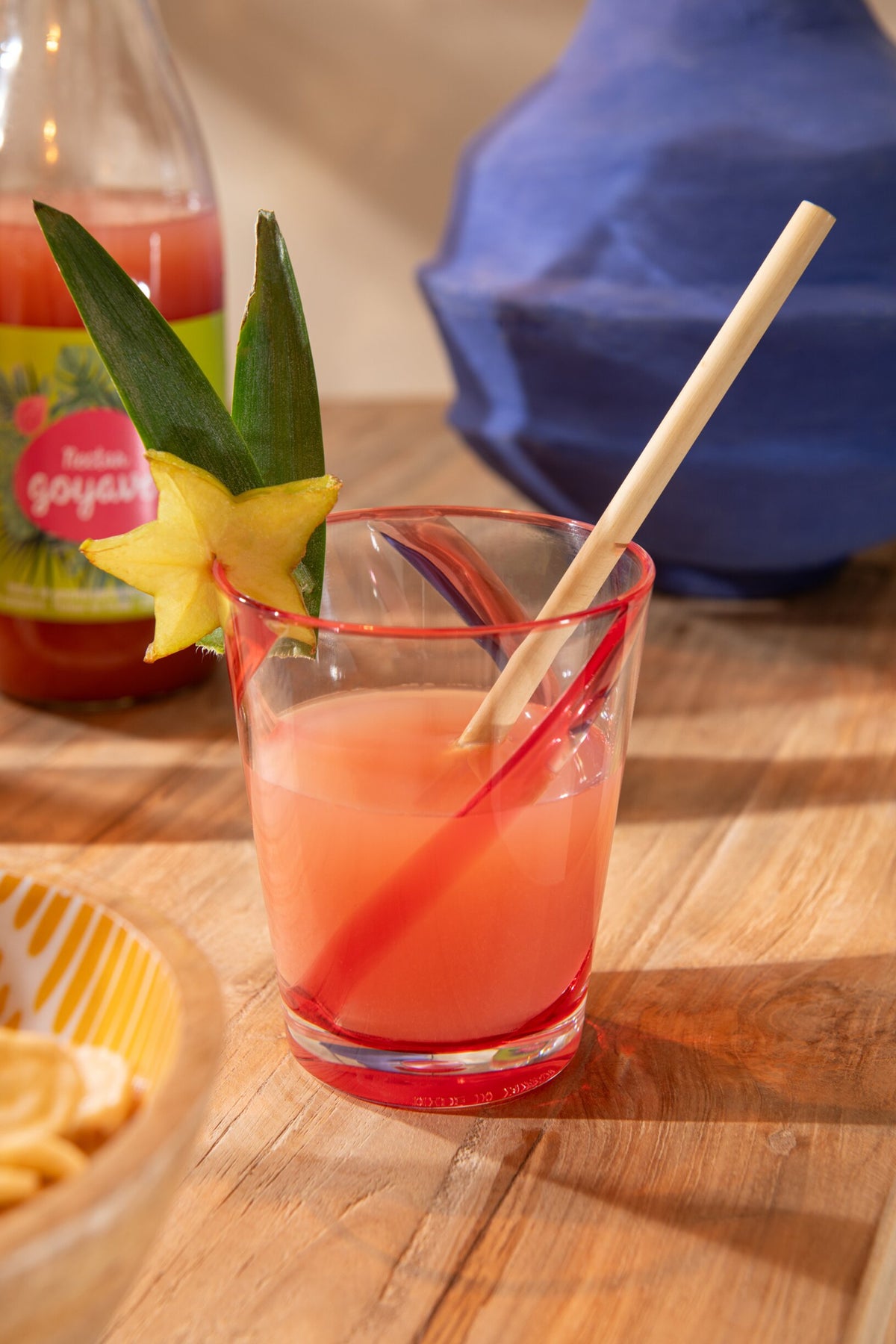J-Line szklanka do wody 44 cl, nietłukąca, z liniami, mix wzorów – 6 sztuk