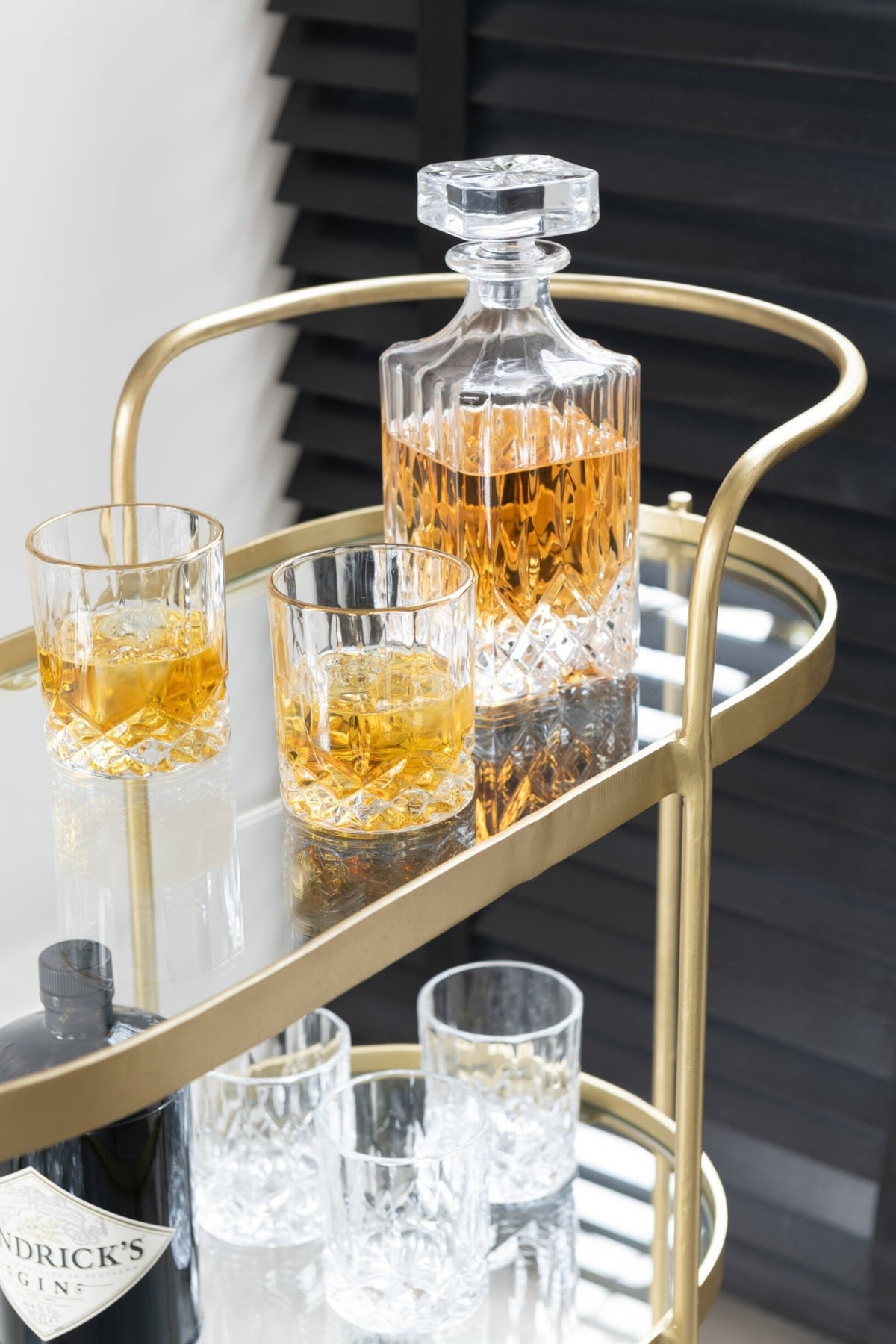 J-Line Franco Water Glass 31 cl Transparent