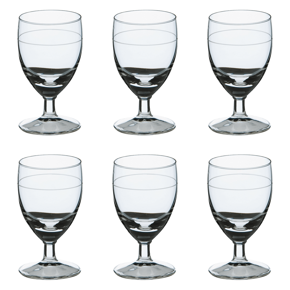 Royal Leerdam Gilde Borrelglas 6 Cl Met Maatstreep - 6 Stuks - Glazen.nl