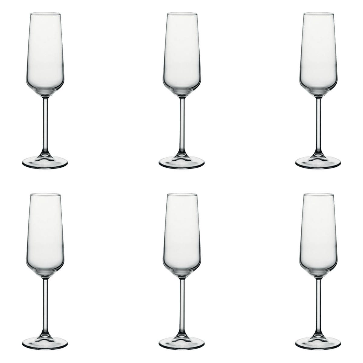 Pasabahce Allegra Champagneglas / Flute 19,5 Cl - 6 Stuks - Glazen.nl