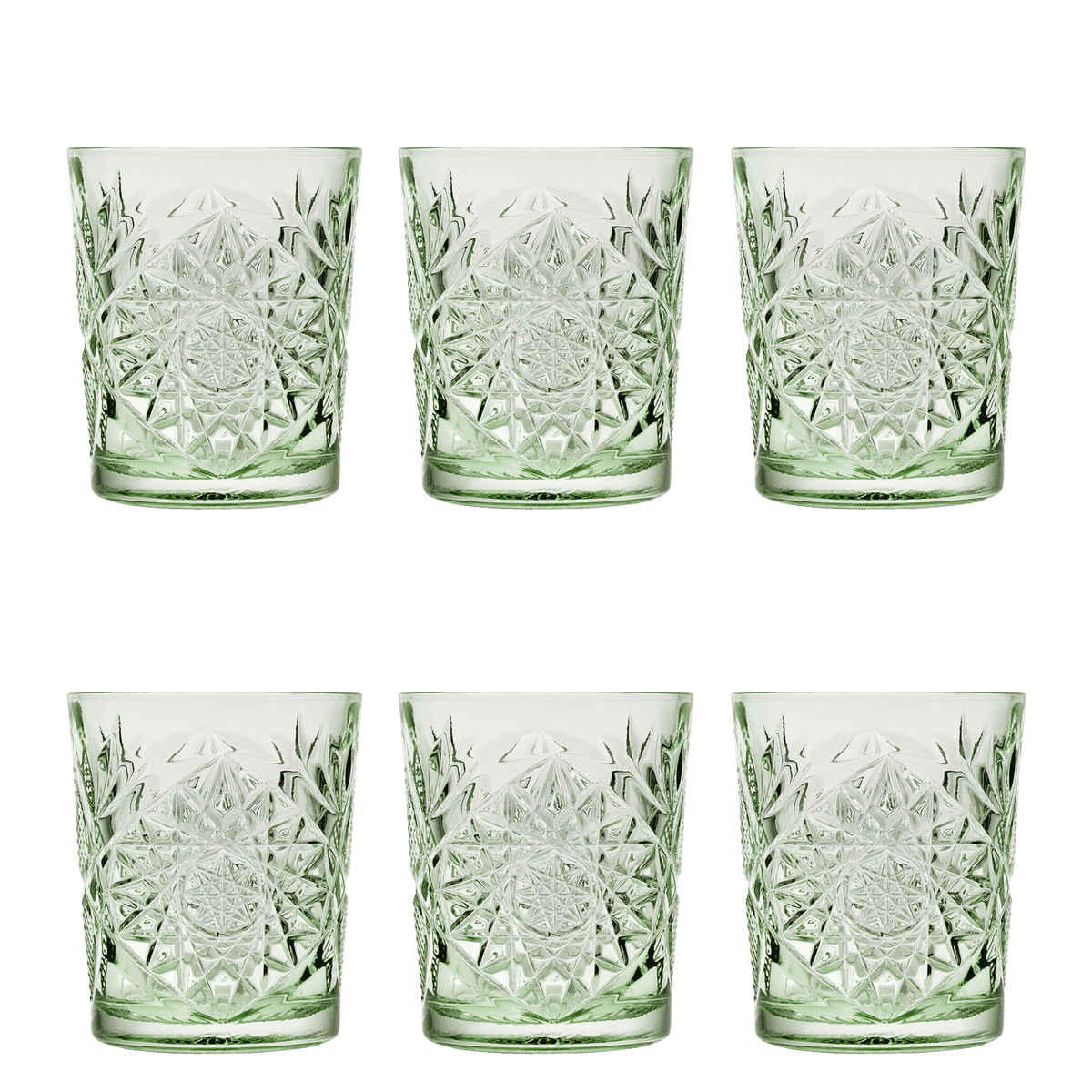 Onis Hobstar / Icon Tumbler 35 Cl Licht Groen - 6 Stuks - Glazen.nl