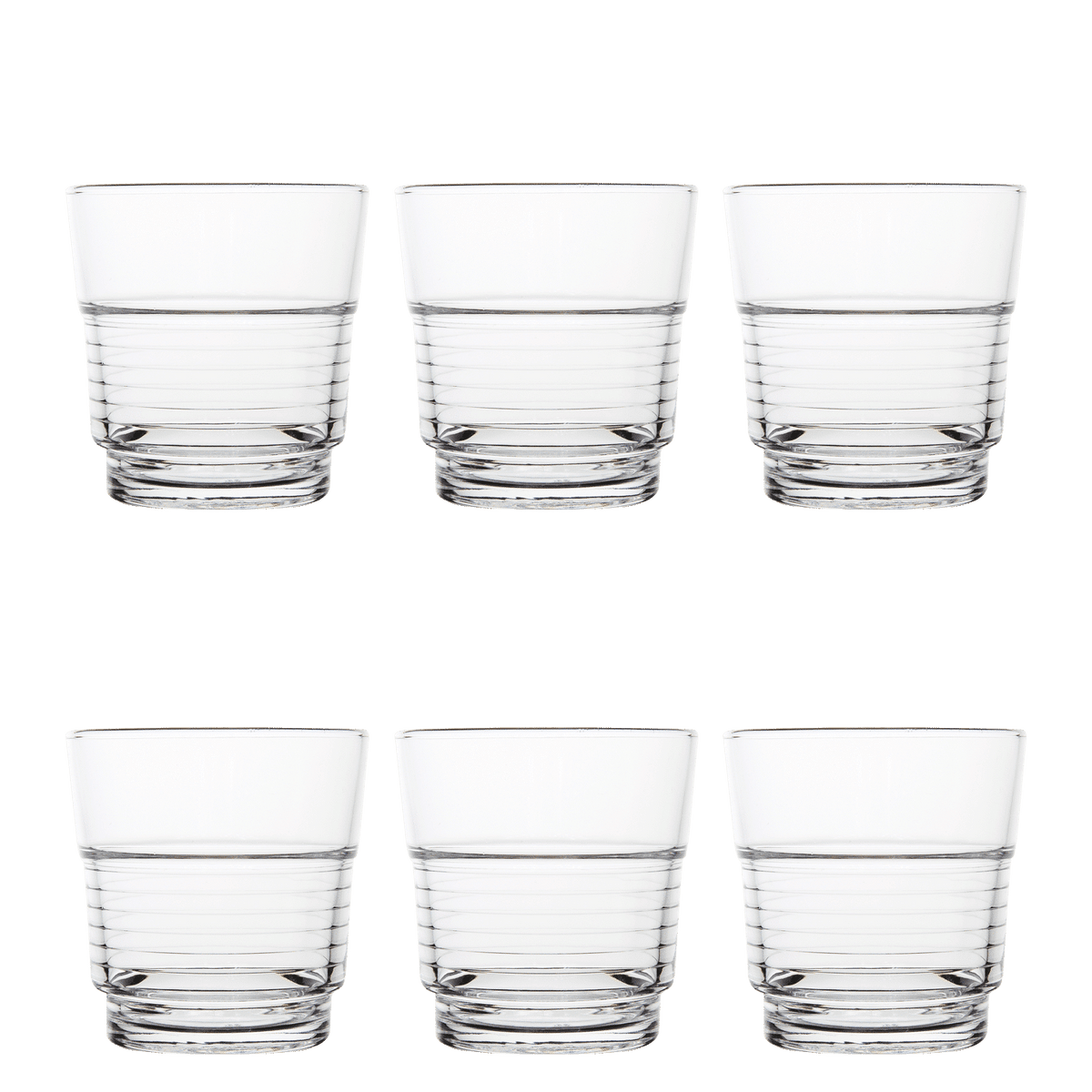 Arcoroc Spirale Tumbler 25 Cl - 6 Stuks - Glazen.nl