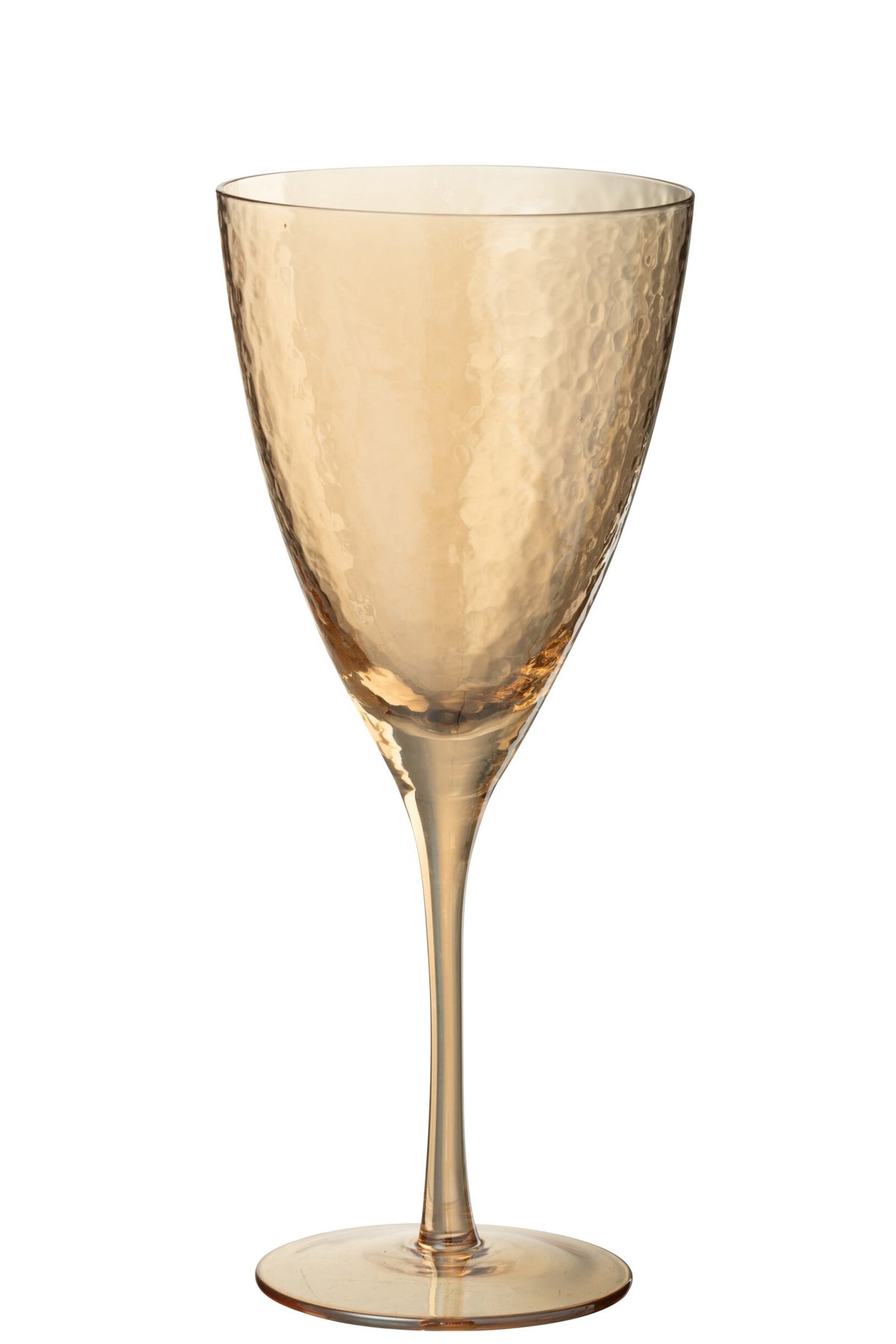 J-Line Wine Glass Gold-Colored