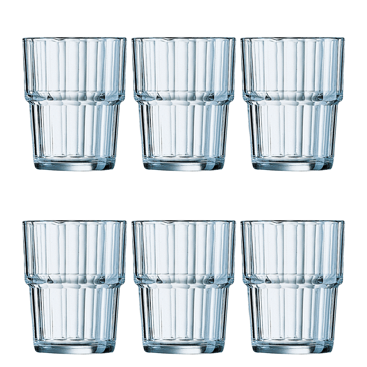 Arcoroc Norvege Tumbler 20 Cl Gehard - 6 Stuks - Glazen.nl