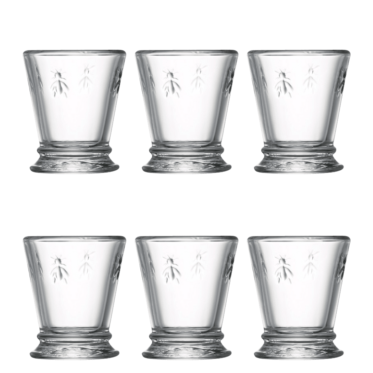 La Rochère Abeille Tumbler 6 cl Klein - 6 Stuks - Glazen.nl