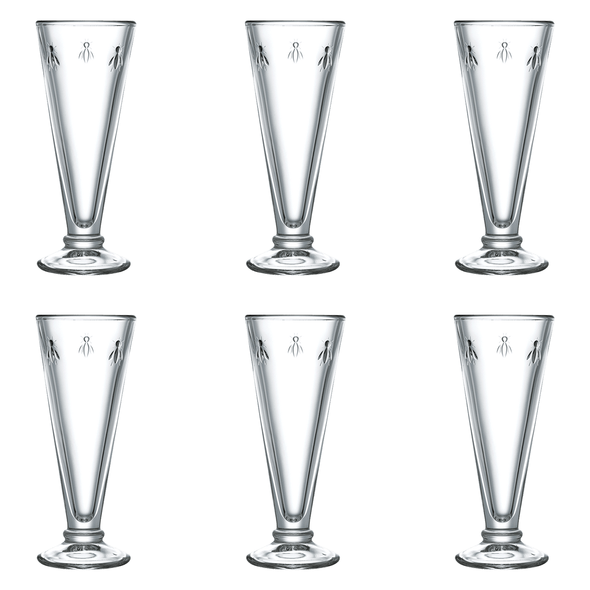 La Rochère Abeille Champagne Flute 15 cl - 6 Stuks - Glazen.nl