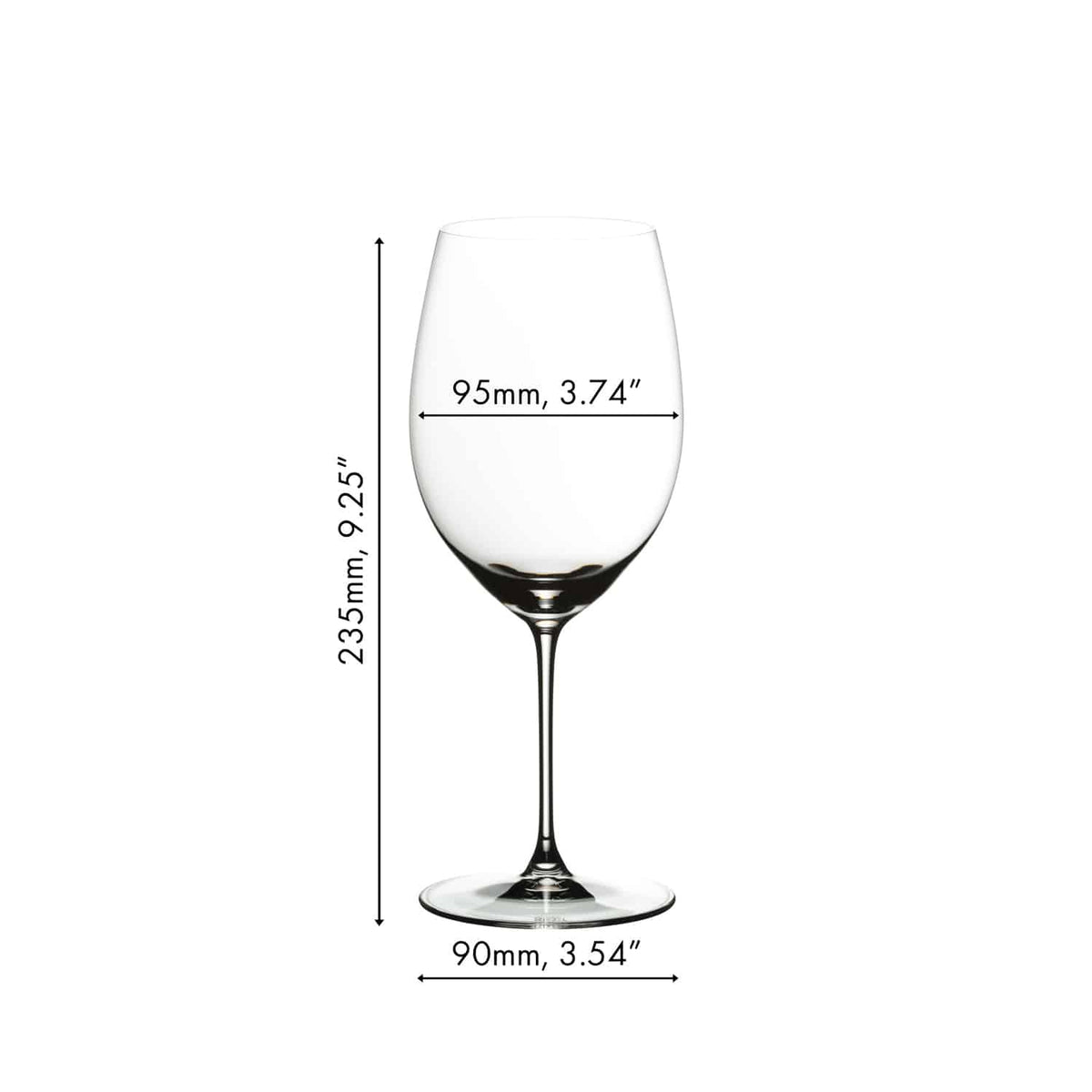 Riedel Veritas Wijglas 70,9 Cl Cabernet / Merlot - 2 Stuks - Glazen.nl