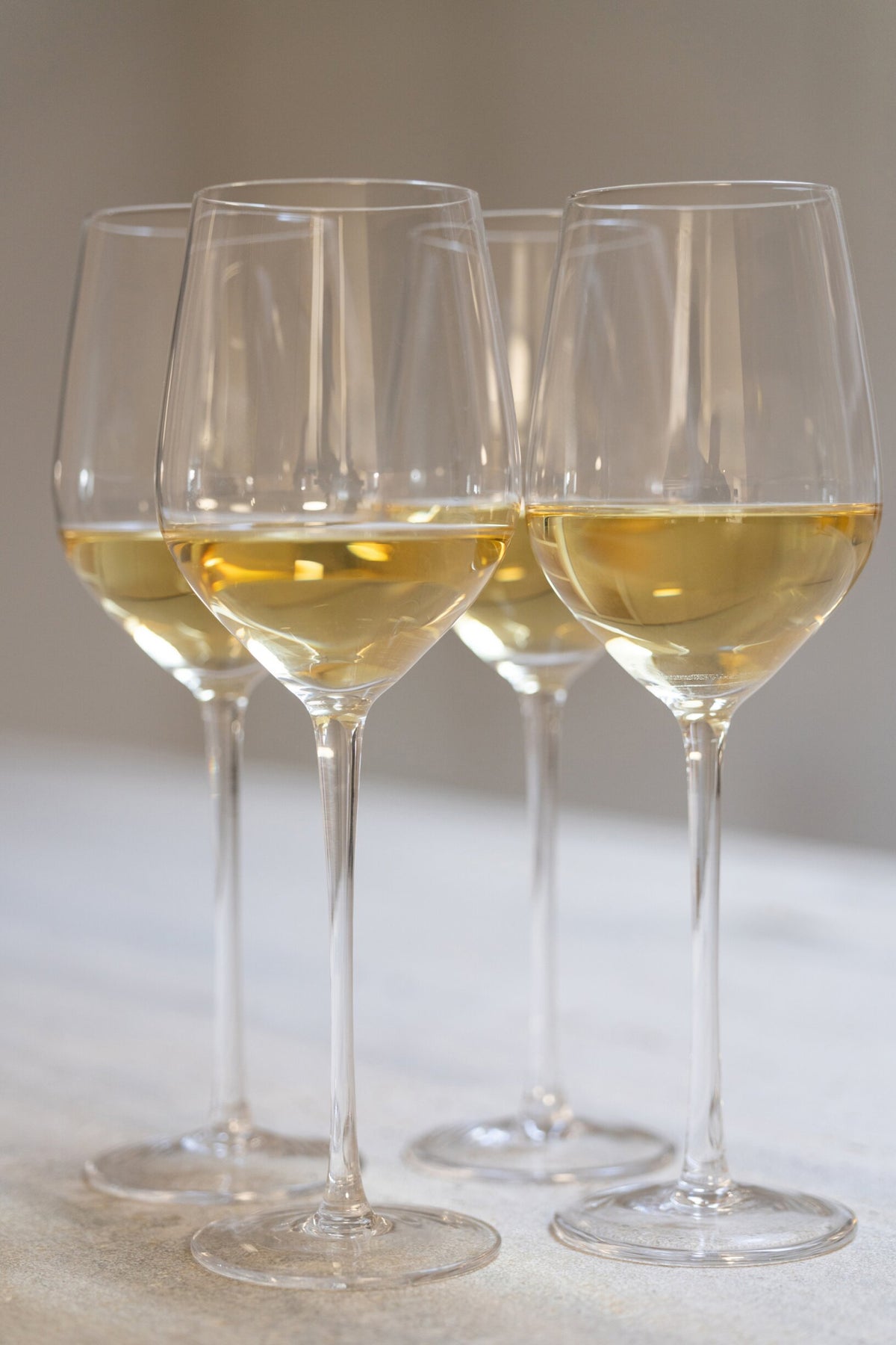 J-Line Tia White Wine Glass 53 cl Transparent
