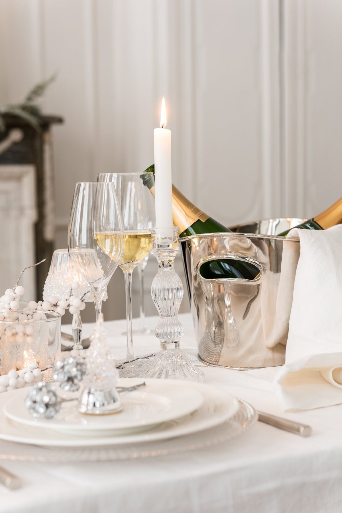 J-Line Leti Champagne Glass 32 Cl Transparent