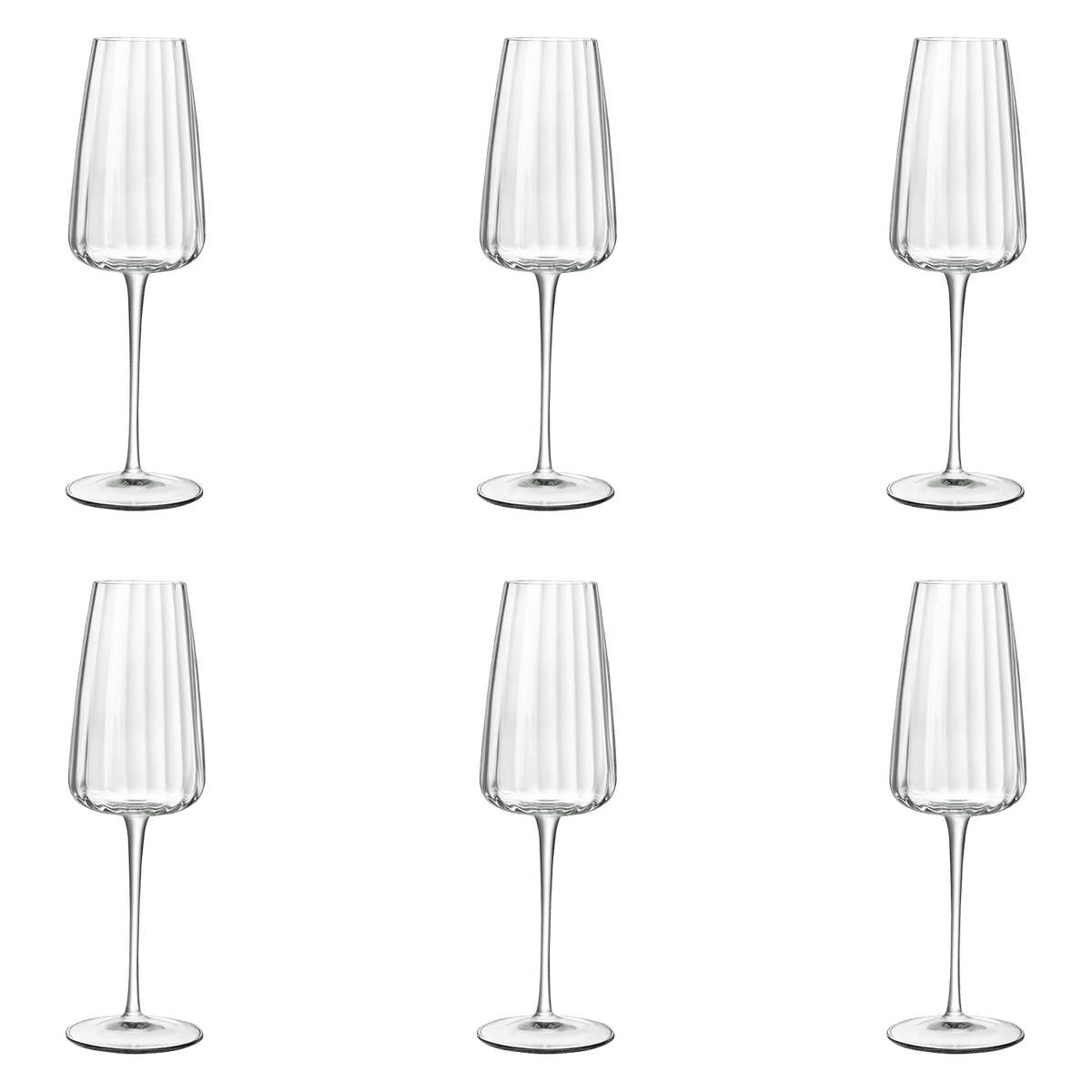 Luigi Bormioli Speakeasies Swing Champagneglas / Flutes 21 Cl - 6 Stuks - Glazen.nl