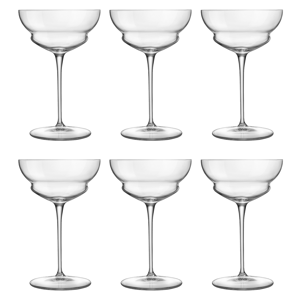 Luigi Bormioli Backdoor'20S Cocktailglas 25 Cl Hemingway Special - 6 Stuks - Glazen.nl