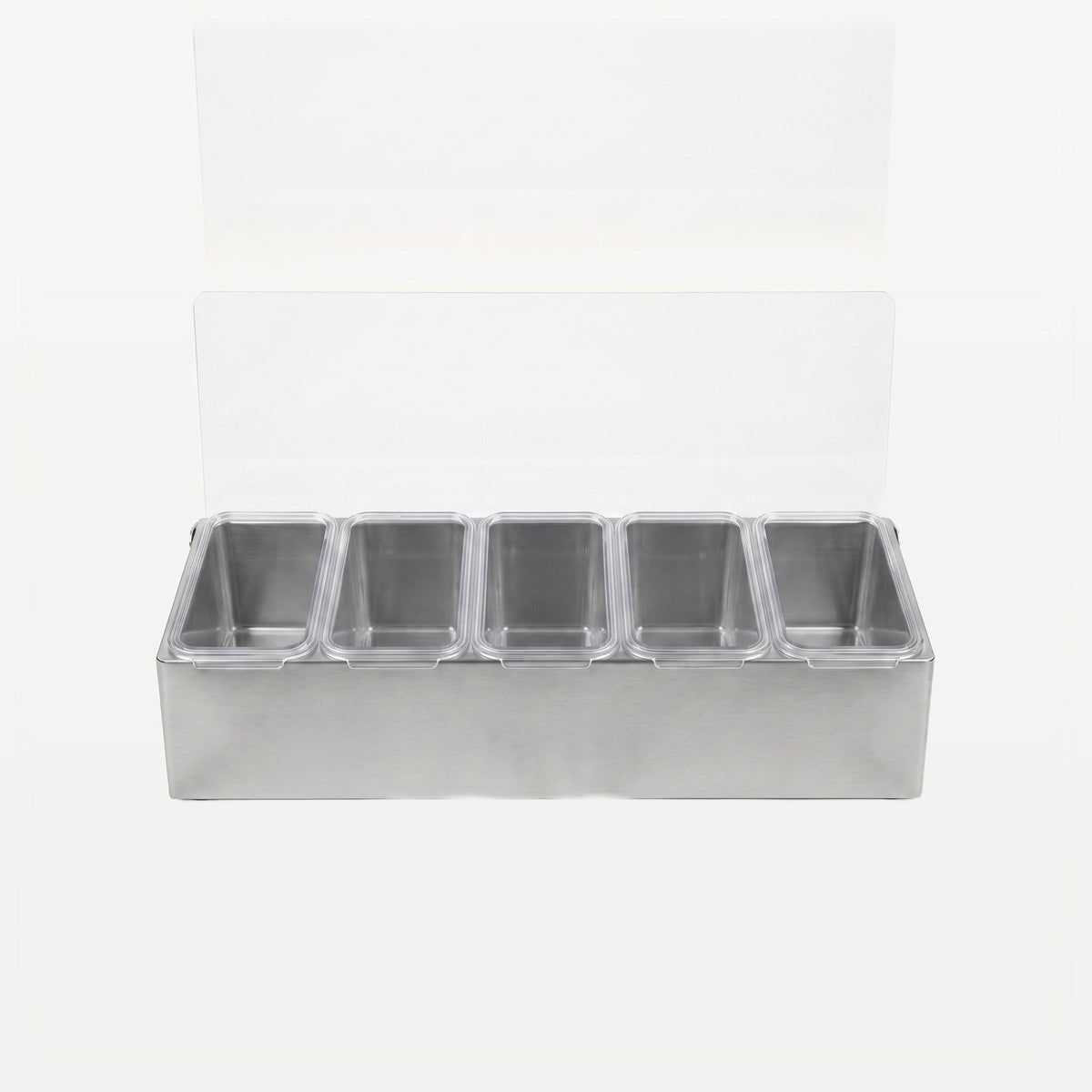 Bar Professional Condimentenhouder RVS 6-Vaks