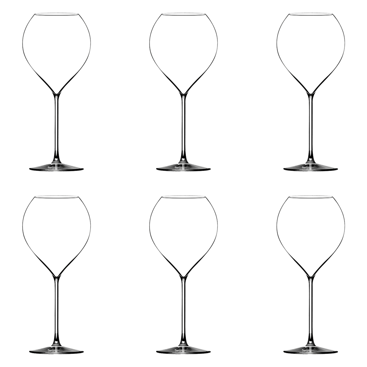 Lehmann Synergie Wijnglas 52 Cl - 6 Stuks - Glazen.nl