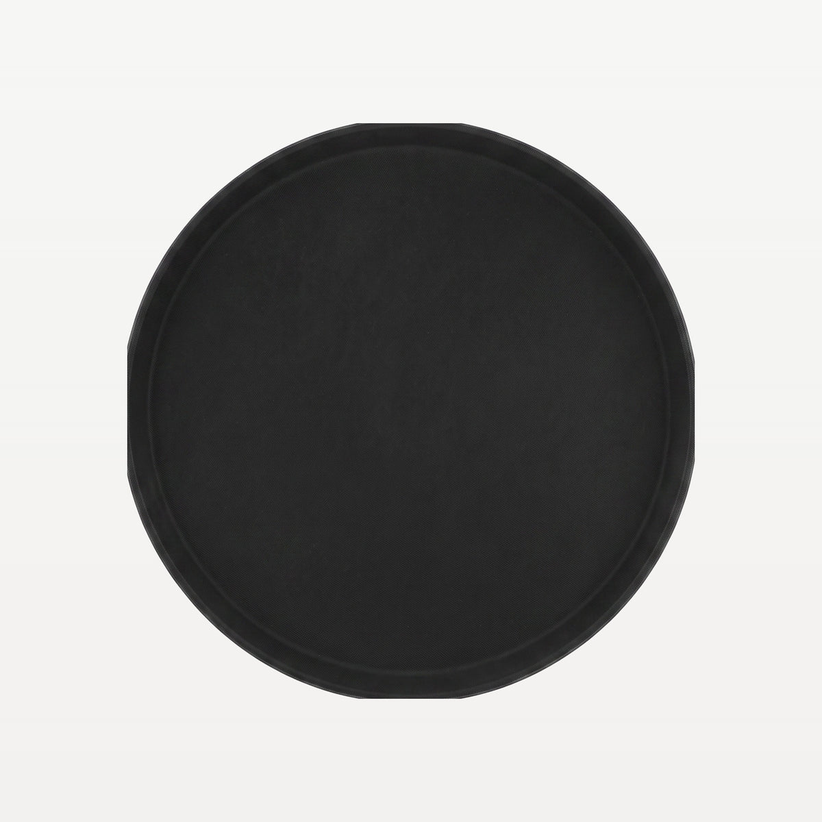 Bar Professional Dienblad Antislip Rond Zwart 27 Cm