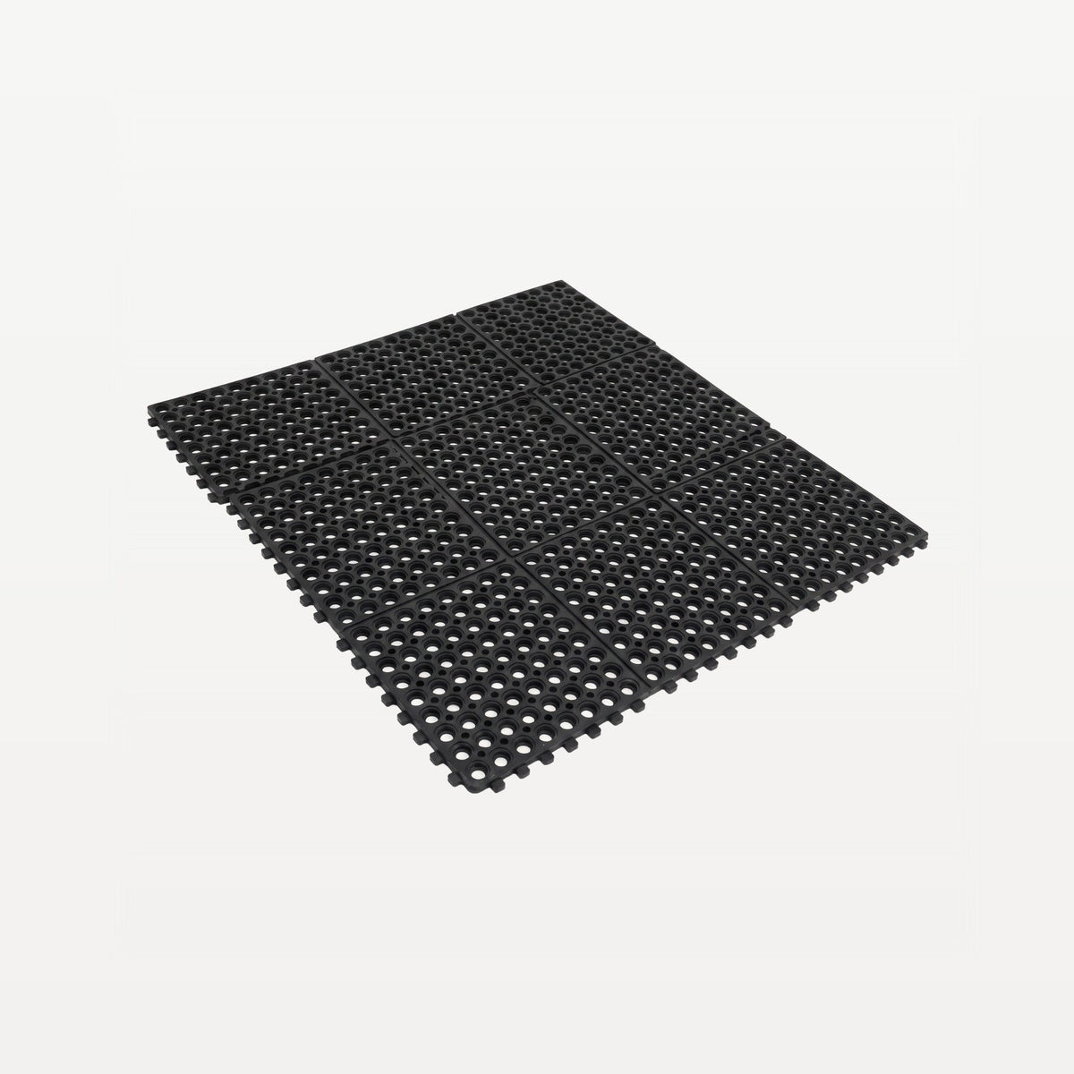Bar Professional Vloermat Rubber Antislip 91x91 cm