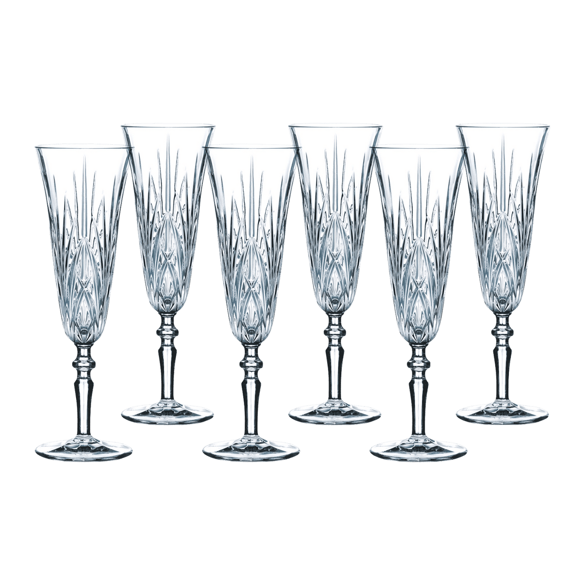 Nachtmann Palais Champagneglas / Flute 14 Cl - 24 Stuks - Glazen.nl