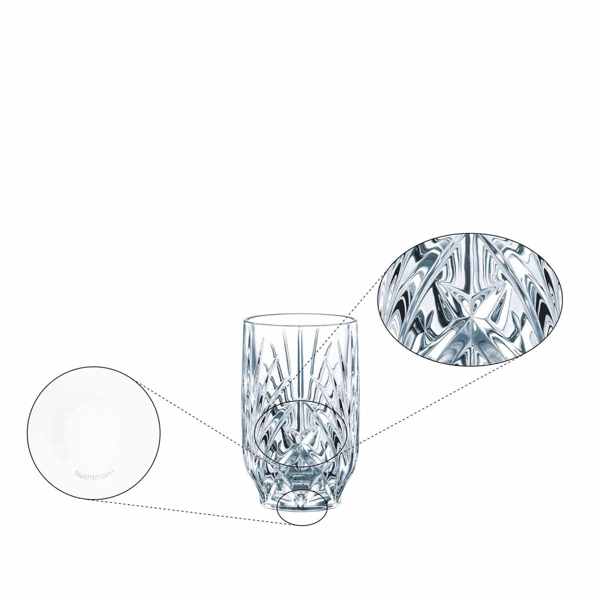 Nachtmann Palais Tumbler 26,5 Cl - 24 Stuks - Glazen.nl