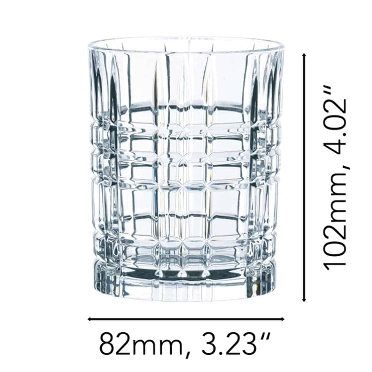 Nachtmann Square Tumbler 26 Cl - 12 Stuks - Glazen.nl