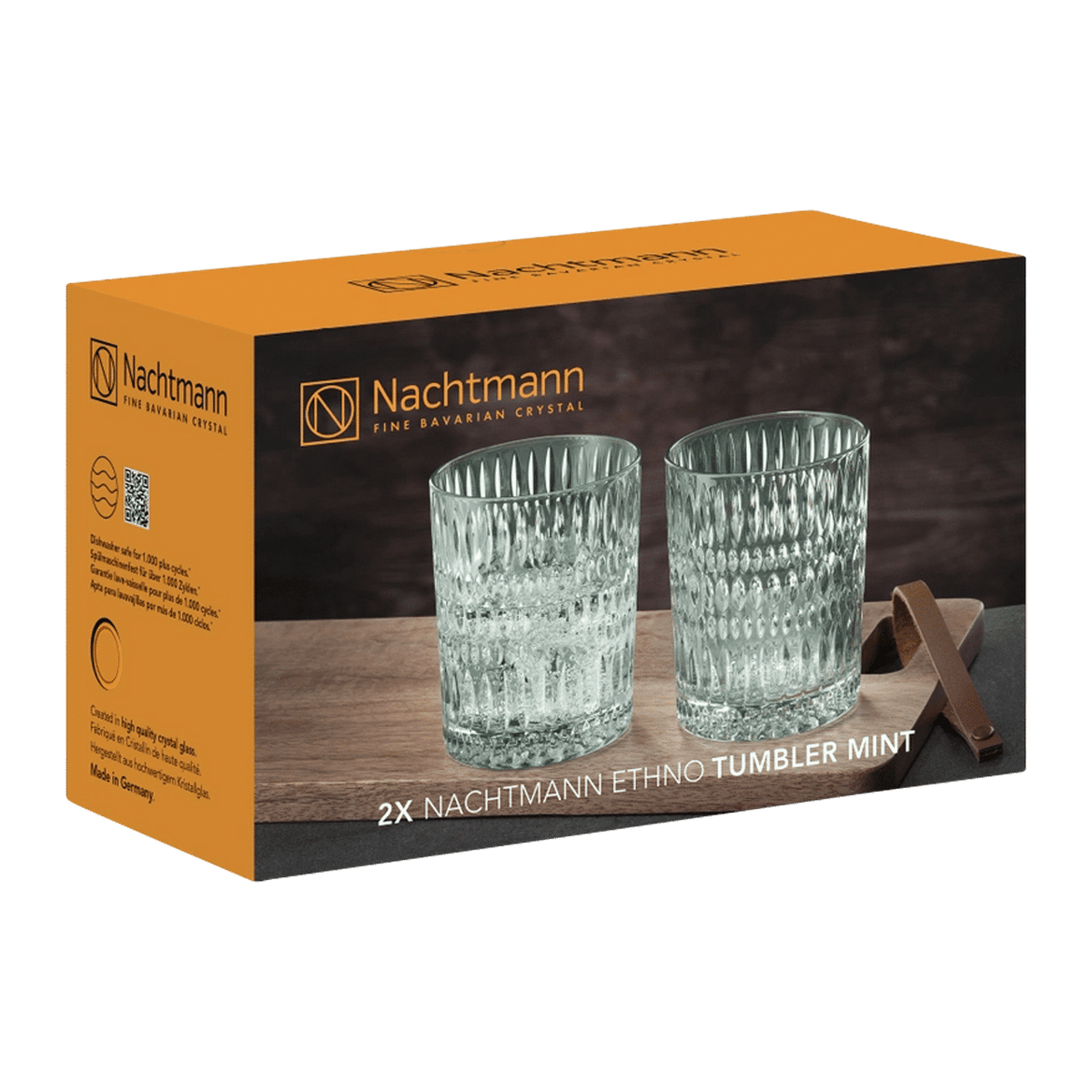 Nachtmann Ethno Tumbler 30,4 Cl Groen - 2 Stuks - Glazen.nl