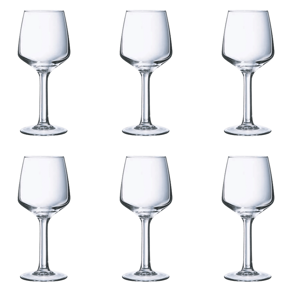Arcoroc Lineal Wijnglas 25 Cl - 6 Stuks - Glazen.nl