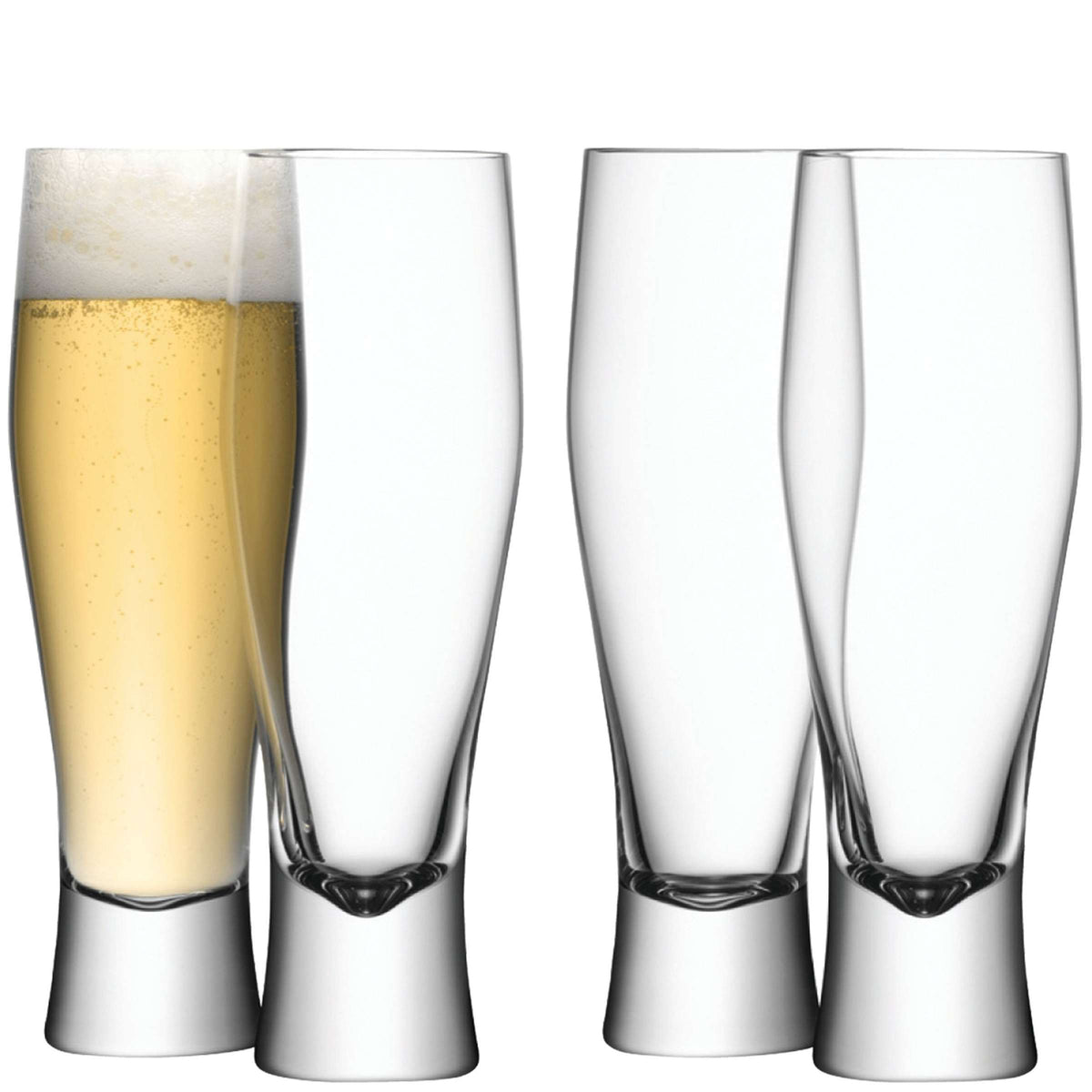 L.S.A. Bar, szklanki do piwa 40 cl – 4 sztuki