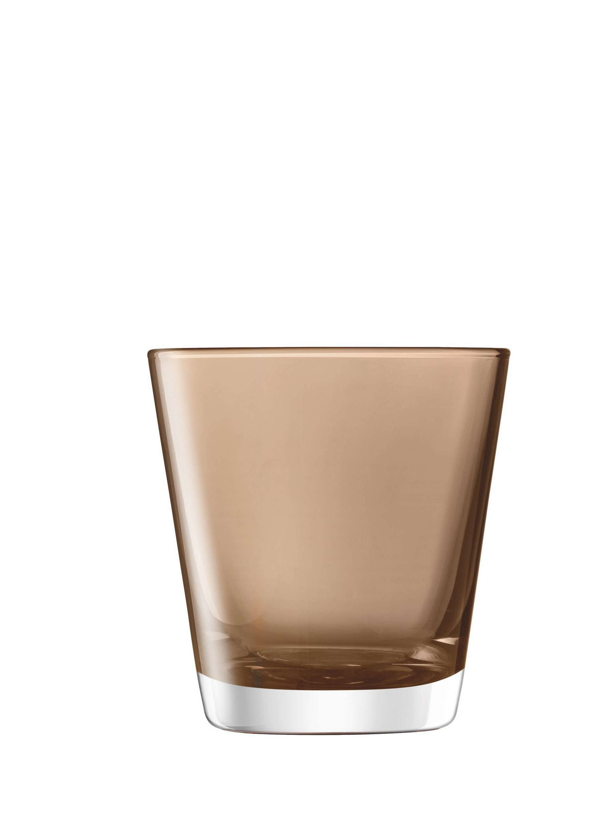 L.S.A. Asher Water Glass 34 Cl Brown