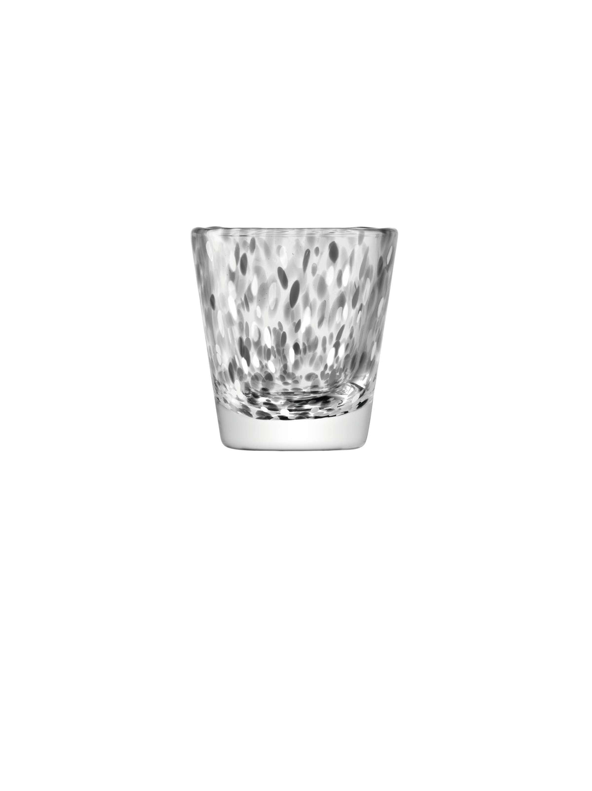 L.S.A. Asher szklanka do wody 34 cl szara w kropki