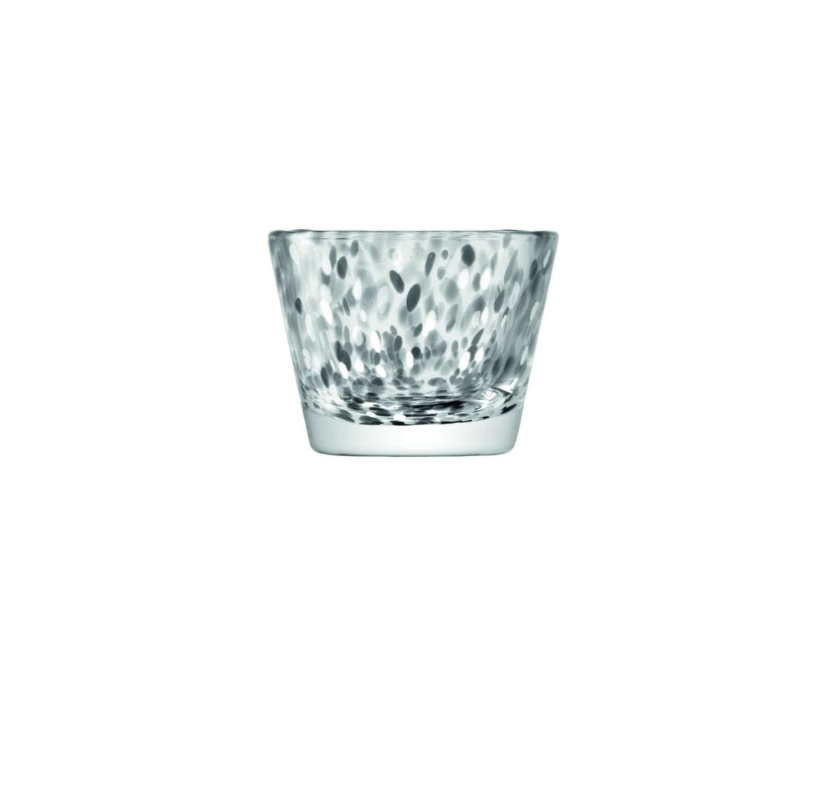 L.S.A. Asher szklanka do wody 34 cl szara w kropki