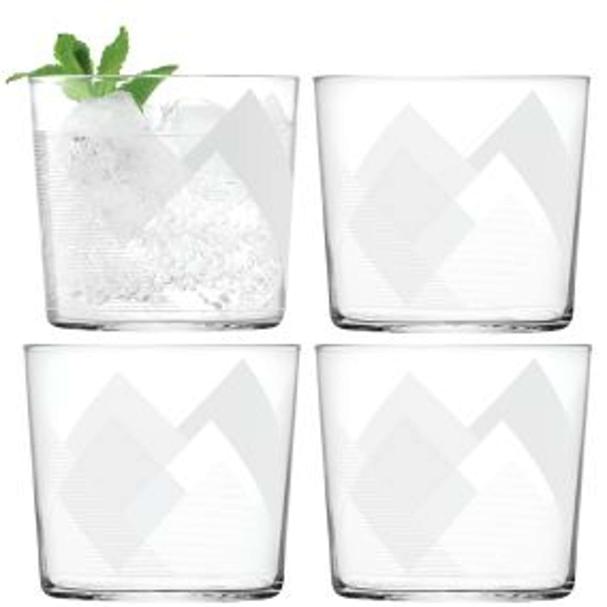 Kubek termiczny L.S.A. Peaks 31 cl biały – 4 sztuki