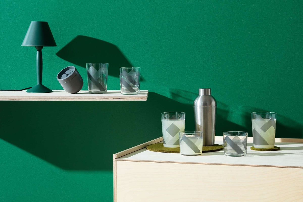 L.S.A. Peaks Tumbler 31 Cl Grey - 4 Pieces
