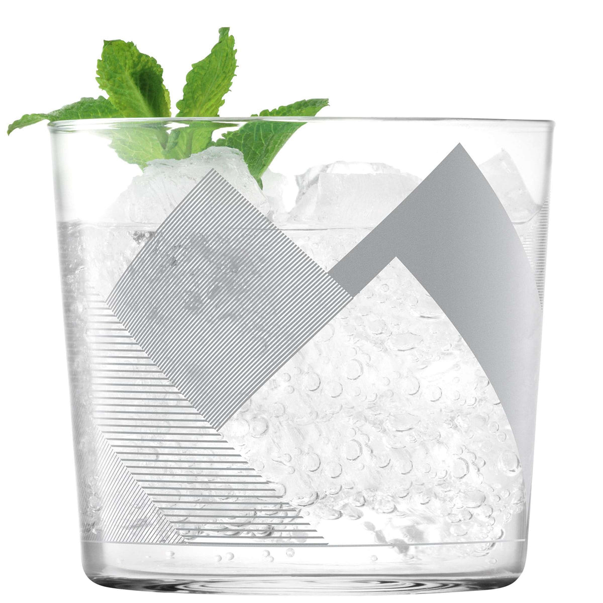 L.S.A. Peaks Tumbler 31 Cl Grey - 4 Pieces